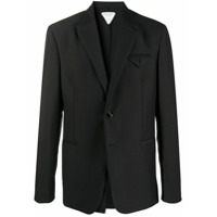 Bottega Veneta Blazer com abotoamento simples - Preto