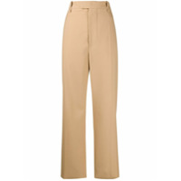 Bottega Veneta Calça de alfaiataria cintura alta - Neutro