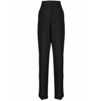 Bottega Veneta Calça de alfaiataria cintura alta - Preto