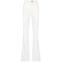 Bottega Veneta Calça jeans bootcut com cintura alta - Branco