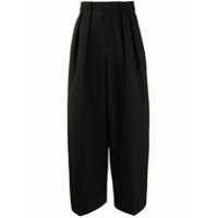 Bottega Veneta Calça pantalona de alfaiataria - Preto