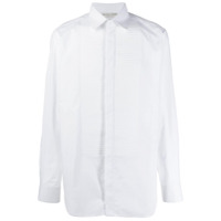 Bottega Veneta Camisa com detalhe canelado - Branco