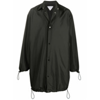 Bottega Veneta Casaco impermeÃ¡vel com botÃµes - Preto