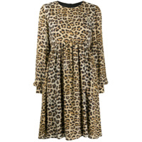Boutique Moschino Vestido com estampa de leopardo - Neutro