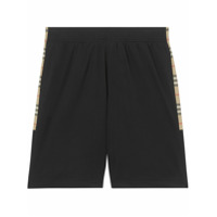 Burberry Bermuda esportiva com xadrez Vintage Check - Preto