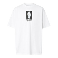 Burberry Camiseta com estampa de logo - Branco