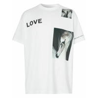 Burberry Camiseta com estampa fotográfica - Branco