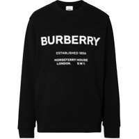 Burberry Camiseta com estampa Horseferry - Preto