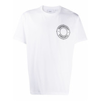 Burberry Camiseta com logo no busto - Branco
