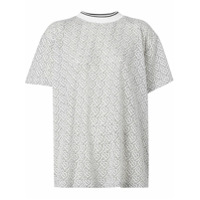 Burberry Camiseta com padronagem monogramada - Branco