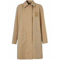 Burberry Casaco com aplicação monogramada - Neutro