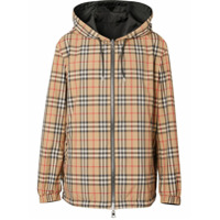 Burberry Jaqueta Vintage Check dupla face - Neutro