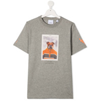 Burberry Kids Camiseta mangas curtas - Cinza