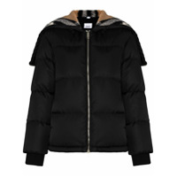 Burberry Seafield Vintage Check fleece jacket - Preto