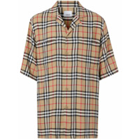 Burberry Vintage Check short-sleeved shirt - Neutro