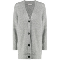 By Malene Birger Cardigan com mangas longas - Cinza