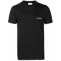 Calvin Klein Camiseta com estampa de logo - Preto