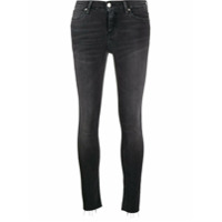 Calvin Klein Jeans Calça jeans skinny cintura média - Cinza