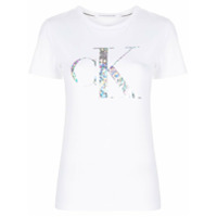 Calvin Klein Jeans Camiseta com estampa de logo - Branco