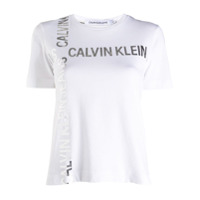 Calvin Klein Jeans Camiseta com estampa de logo - Branco