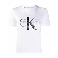 Calvin Klein Jeans Camiseta Manhattan com logo - Branco