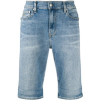Calvin Klein Jeans knee-length denim shorts - Azul