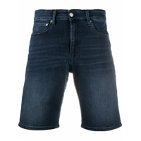 Calvin Klein Jeans knee-length denim shorts - Azul
