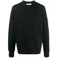 Calvin Klein Jeans logo print sweatshirt - Preto