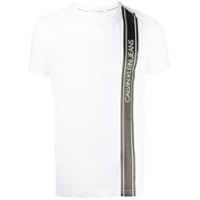 Calvin Klein Jeans logo stripe T-shirt - Branco