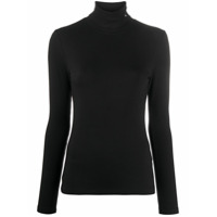Calvin Klein Jeans roll-neck fitted jumper - Preto