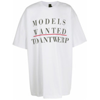 Camper Camiseta oversized x Bernhard Willhelm - Branco