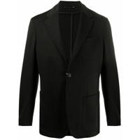Canali Blazer com abotoamento simples - Preto