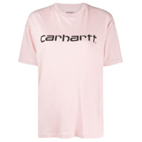 Carhartt WIP Camiseta com estampa de logo - Rosa