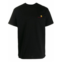 Carhartt WIP Camiseta com logo bordado - Preto