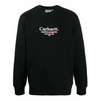 Carhartt WIP Commission embroidered sweatshirt - Preto