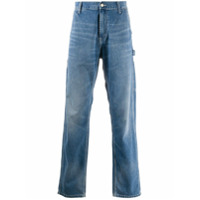 Carhartt WIP high-waisted straight-leg jeans - Azul