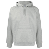Carhartt WIP Moletom com capuz e logo nas mangas - Cinza