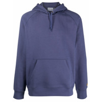 Carhartt WIP Moletom mangas raglan com capuz e logo bordado - Roxo