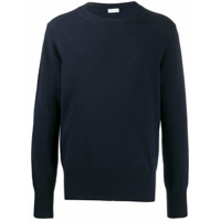 Caruso Suéter decote careca de tricô leve - Azul