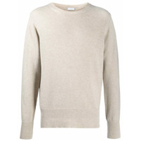 Caruso Suéter decote careca de tricô leve - Neutro
