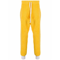 Casablanca Calça esportiva de algodão - Amarelo