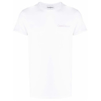 Casablanca Camiseta com logo no busto - Branco