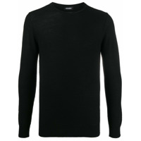 Cenere GB Suéter texturizado de tricô - Preto