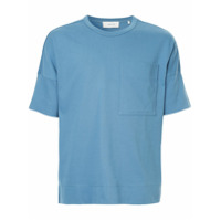 Cerruti 1881 Camiseta com bolso no busto - Azul