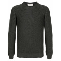 Cerruti 1881 Suéter de tricô canelado - Cinza