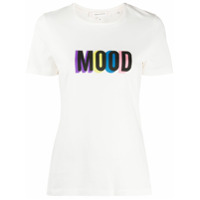 Chinti and Parker Camiseta com slogan Mood - Neutro