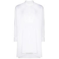 Chloé Camisa com acabamento engomado - Branco