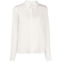 Chloé Camisa mangas longas de seda - Branco