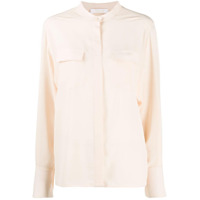 Chloé Camisa semi-translúcida de seda - Neutro