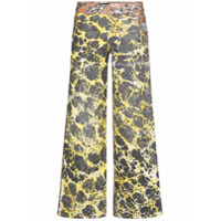 Chopova Lowena Calça jeans reta Ebrulee - Marrom